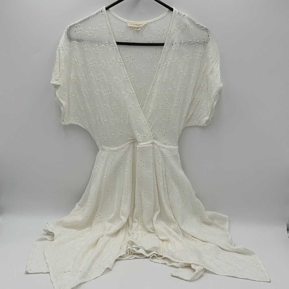 Lovestitch White Eyelet Dress